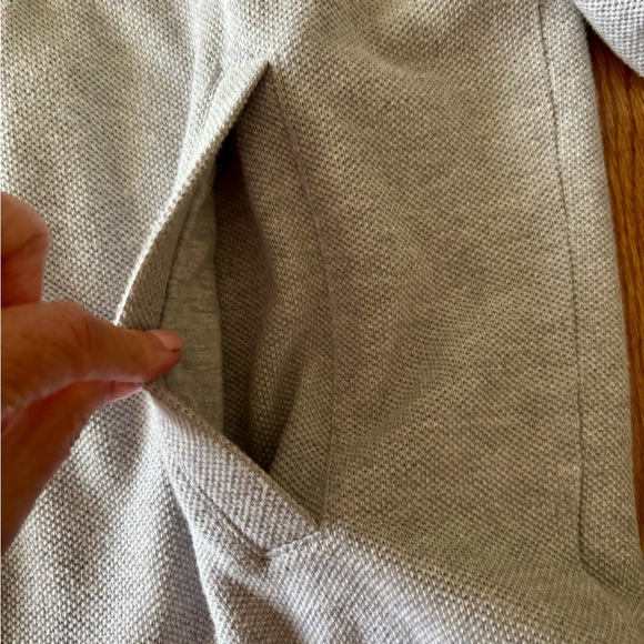 Izod Lacoste Light Gray Zip-Up Jacket - XL - EUC - Picture 3 of 11